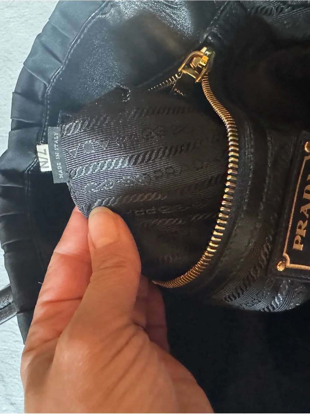 Prada Gaufre Tote Bag